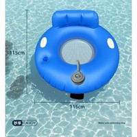 Bateau à moteur gonflable personnalisé AMF, chaise longue gonflable en PVC, système de propulsion électrique, jet ski motorisé 103x110x48cm