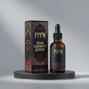 Sérum Capillaire Croissance Cheveux à la Biotine, au Romarin et aux Peptides – Dévoilez le Secret des Cheveux Magnifiques pour des Cheveux Plus Épais et Plus Forts – Marque Privée, Vente en Gros - Product Image 1