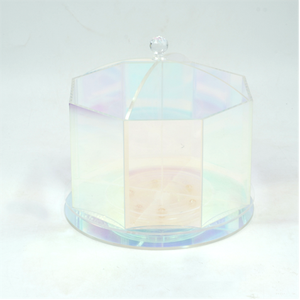 Abnehmbare Kunststoff Acryl Badezimmer Make-up Puppe <span class=keywords><strong>Display</strong></span> <span class=keywords><strong>Box</strong></span> Organizer Bin Klar Stapelbare Schublade - Product Image 1