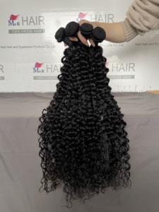Extensiones de Cabello Humano Meli, Cabello Virgen Indio en Paquetes, Doble Trama a Máquina, Disponible en Todos los Colores - Product Image 2