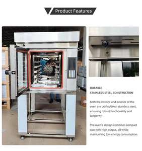 أفضل بيع الخبز الحراري/معدات المخابز 10 صواني فرن الحمل الحراري تعمل بالغاز - Product Image 4