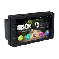 Système Android 13.0 pour voiture 7 pouces, autoradio 2 Din universel avec écran IPS 1024*600