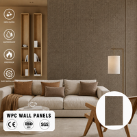 Panneau mural décoratif en PVC, couleur élégante, résistant à la décoloration et durable, pour centre de conférence, directement de l'usine