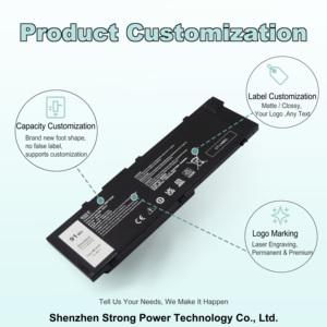 Batterie pour ordinateur portable <span class=keywords><strong>DELL</strong></span> MFKVP, <span class=keywords><strong>DELL</strong></span> <span class=keywords><strong>Precision</strong></span> 15 7510 7520 M7510 17 7710 <span class=keywords><strong>7720</strong></span> M7710 Series M28DH 1G9VM T05W1 0FNY7 TWCPG 451-BB - Product Image 5