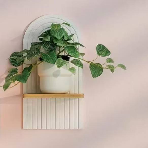 White, 1-Tier, Solid Wood