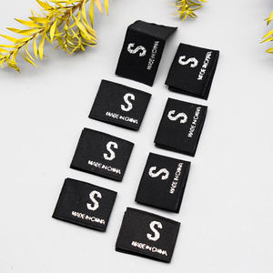 Size Number Clothing <b>Labels</b> Woven Size <b>Labels</b> for <b>Garments</b> Comfortable Neck <b>Label</b> for Clothing Size Identification - Product Image 3