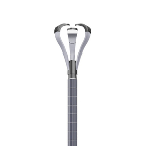 <span class=keywords><strong>Lampe</strong></span> <span class=keywords><strong>solaire</strong></span> de jardin à minuterie <span class=keywords><strong>programmable</strong></span> pour lampadaire, panneau <span class=keywords><strong>solaire</strong></span> cylindrique à 360 degrés, <span class=keywords><strong>lampe</strong></span> à pilier à charnière - Product Image 2