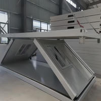 Maison préfabriquée en conteneur mobile empilable de nouvelle conception, adaptée à la maison mobile portable d'hébergement à l'hôtel et au camp
