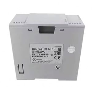 Controlador Lógico Programable FX5-16ET/ES-H FX5-16ET/ESS-H FX5 PLC, Módulo de Entrada/Salida de Pulso de Alta Velocidad - Product Image 3