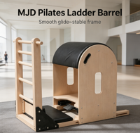 MJD International Marketplace Validated Pilates Ladder Barrel Durable Solid Timber Frame for Commercial Fitness Centre Complete