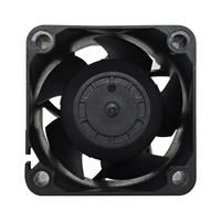 Ventilateur axial 40x40x28mm DC 12V/24V, 5 pales, roulement à billes, durée de vie de 70 000 heures, pales en plastique, ventilateur de refroidissement d'air