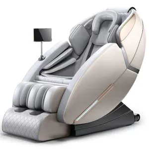 Silla de masaje de Fabricante Mayorista 2024, silla de masaje de cuerpo completo de Guangzhou, calefacción de cuerpo completo y Música F, silla eléctrica de masaje