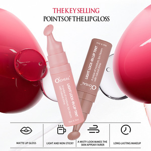 Gloss à lèvres liquide mat longue tenue haute pigmentation, effet brillant, anti-transfert, OEM/ODM - Product Image 2