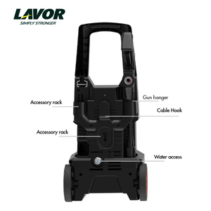 Nettoyeur <span class=keywords><strong>haute</strong></span> <span class=keywords><strong>pression</strong></span> automatique portable électrique en plastique pour voiture, nettoyeur à jet 1800W 130bar, état neuf pour usage domestique - Product Image 4