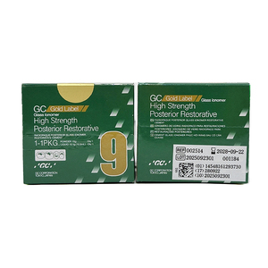 GC Gold Label 9 Fuji High Strength Glass Ionomer <b>Cement</b> Glass Ionomer Luting <b>Cement</b> - Product Image 1