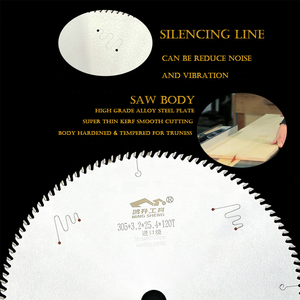 Sıcak direnç kontrplak Tct daire testere bıçağı ahşap sunta Mdf Hpl için Tungsten karbür uçlu testere bıçakları - Product Image 6