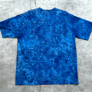 Camiseta Tie Dye de Algodón Personalizada OEM ODM, Camiseta de Verano de Manga Corta con Degradado, Cuello Redondo Holgado, Camisetas Tie Dye para Hombre - Product Image 2