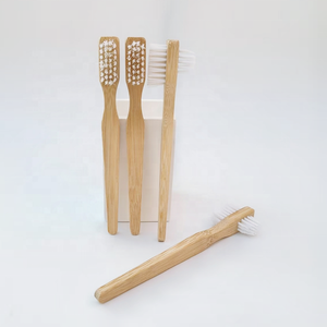 Prothèse dentaire supplémentaire pour brosse à dents avec poils en nylon durs, nettoyage manuel naturel pour les dents artificielles à domicile - Product Image 1