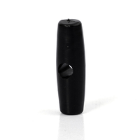 Bouton de serrage en plastique noir pour cordon, attache de corde, pour sac à dos, tente, camping, bâche, auvent, sac de voyage, vêtements
