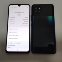 A42 5G SM-A426U 6.6" HD+ Super AMOLED 4GB+128GB Kamera Quad 48MP 5000mAh Pengisian Cepat 15W NFC LTE Multibahasa Tidak Terkunci