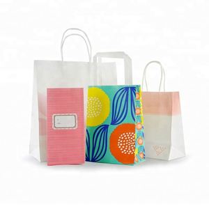 Bolsas de Papel Kraft Ecológicas con Materiales Reciclados, Logotipo Personalizado, Color Marrón, para Comida para Llevar, Promoción, Panadería, Cafetería, Empaque de Alimentos - Product Image 6