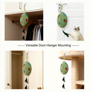 Giocattoli Natalizi per Gatti da Interno, Ricaricabili, Automatici, con Piuma Nascosta, Attivati dal Movimento, Giochi di Arricchimento - Product Image 6