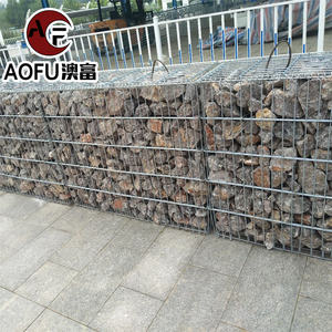 Panier en maille de Gabion de haute qualité avec <span class=keywords><strong>pierre</strong></span> remplie 2x1x1 boîte de jardins décoratifs Gabions <span class=keywords><strong>pierre</strong></span> Cage blocs de mur de soutènement - Product Image 5