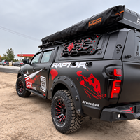 Capot de benne en aluminium pour Toyota Tacoma 2016-2023, benne de 6 pieds, rangement pour outils forestiers