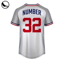 Maillot de baseball personnalisé BETHERIVAL à rayures fines, respirant, grandes tailles pour adultes, 100 % polyester, vente en gros