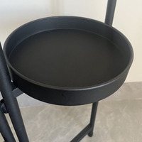 Vente en gros 5 niveaux coin métal Art décor écologique fleur présentoir étagère pour la maison et le jardin