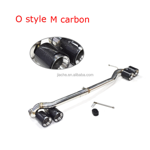 Punta de Escape de Acero Inoxidable para Automóvil, Punta de Fibra de Carbono Compatible con <span class=keywords><strong>BMW</strong></span> Serie 5 F10 F18 520 523 528 <span class=keywords><strong>530</strong></span> <span class=keywords><strong>M</strong></span> <span class=keywords><strong>Sport</strong></span> <span class=keywords><strong>M</strong></span> Tech - Product Image 5
