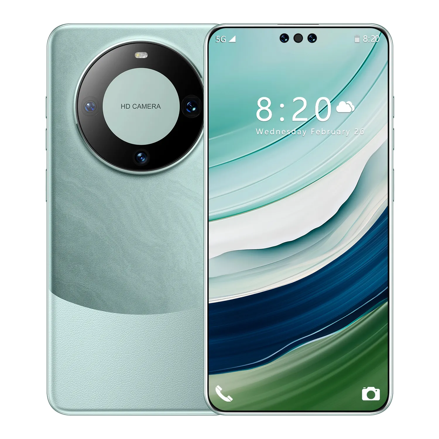 Vendita calda Mate 60 Pro originali 7.3 pollici 16GB + 1TB 72MP + 108MP faccia sbloccata telefoni cellulari intelligenti smartphone 5G