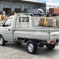 Mini pick-up chinois Foton Pt à conduite à gauche pour chantier de construction et livraison de marchandises agricoles