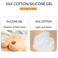 Plaque de poitrine artificielle en silicone pour crosscommode transgenre Drag Queen Shemale
