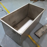 Réservoir résistant à l'acide TA2 cellule électrolytique en titane pur Bain de placage réservoir résistant à l'acide chromé réservoir d'eau en métal titane