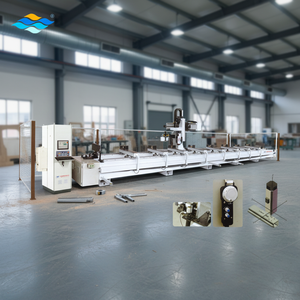 Centre <span class=keywords><strong>d</strong></span>'usinage CNC en aluminium avec commande industrielle automatique 4 axes pour le fraisage et le perçage de murs-rideaux et de profilés industriels - Product Image 1