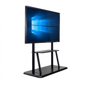 65 75 85 100 inch interactive whiteboard mobile blackboard 4k ultra HD infrared touch screen for enterprise teaching - Product Image 1