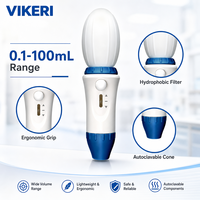 Pompe à pipette manuelle VIKERI Levo OEM, fonctionnement à une main, mécanique, en plastique ABS, 100 ml