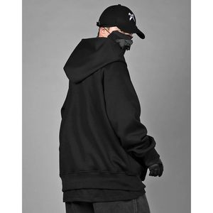 Sudadera con Capucha para Hombre FOXA, 100% Algodón, Cierre de Botones, Manga Larga, Felpa Francesa, Estilo Urbano - Product Image 3