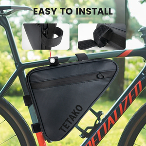 ポータブル自転車収納バッグトライアングルフレームバッグアウトドアサイクリング用Practiclaバイクバッグ - Product Image 2