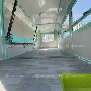 Remolque de Comida de Dos Pisos de Acero Galvanizado con Certificación CE DOT para Hamburguesas, Pizza y Comida Rápida, Venta en Áreas de Alto Tráfico - Product Image 5