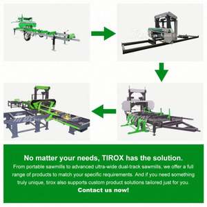 Scierie portative à moteur diesel, machine à scier le bois, scierie portative - Product Image 3