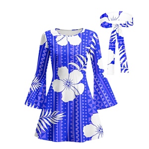 <span class=keywords><strong>Robe</strong></span> de luxe bleue avec imprimé de feuilles et de fleurs blanches, costume <span class=keywords><strong>hippie</strong></span> des années 70 pour femmes, <span class=keywords><strong>robe</strong></span> Go Go Groovy, robes rétro pour Halloween avec foulard - Product Image 4