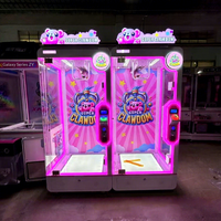 Machine à griffes métallique géante Star Animes à monnayeur pour usage commercial, salles d'arcade, centres commerciaux - Jeu solo