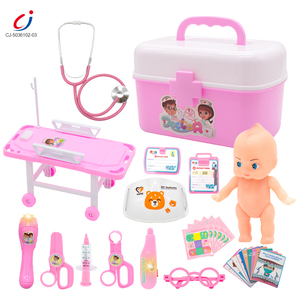 Trousse de jeu portable Chengji : Kit médical d'imitation pour <span class=keywords><strong>docteur</strong></span> et infirmière, avec <span class=keywords><strong>valise</strong></span> d'équipement éducatif - Product Image 2