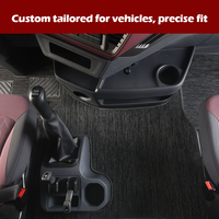 Ensemble complet de tapis de sol de camion en cuir XPE doux et confortable, imperméables, avec garantie d'un an, ajustement personnalisé pour la protection de l'intérieur de la voiture