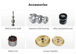 Pompe à eau de surface DIFFUL <span class=keywords><strong>DQD</strong></span> AC/DC sans balais en acier inoxydable pour le traitement de l'eau potable basse pression - Product Image 5
