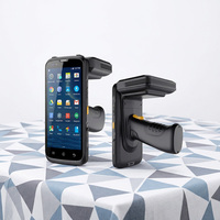 PDA Robusta Inalámbrica con Android 12 GMS 4G de 5.72 Pulgadas para Escáner de Códigos de Barras 1D 2D Qr, Terminal de Datos Móvil para Inventario, WIFI, BT, RFID