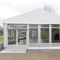 Tente F1 pour événements automobiles et Grand Prix, en alliage d'aluminium, à simple paroi, pour l'hôtellerie VIP, toutes saisons