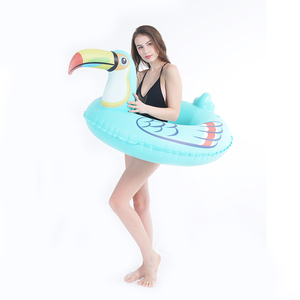 Bouée gonflable géante en forme de <span class=keywords><strong>toucan</strong></span>, tube de natation en plastique flottant pour adultes - Product Image 5